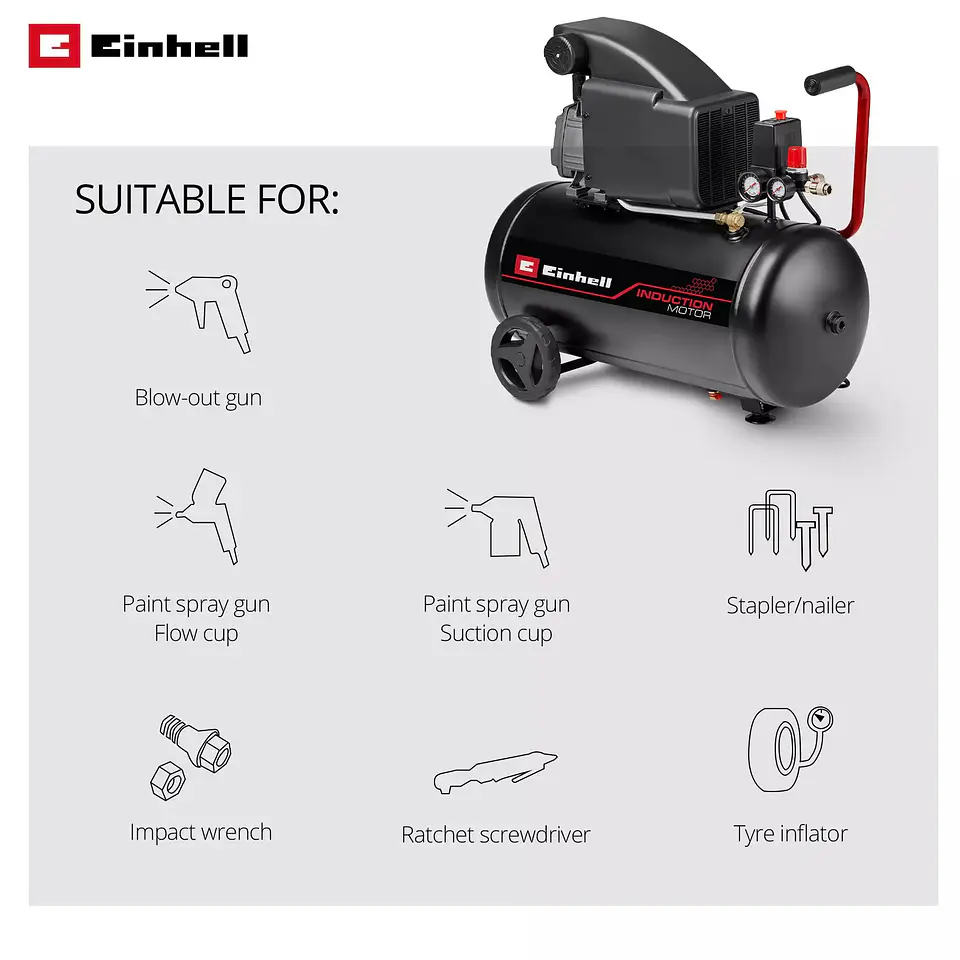 Compressor TC-AC 270/50/10 CLASSIC EINHELL  5
