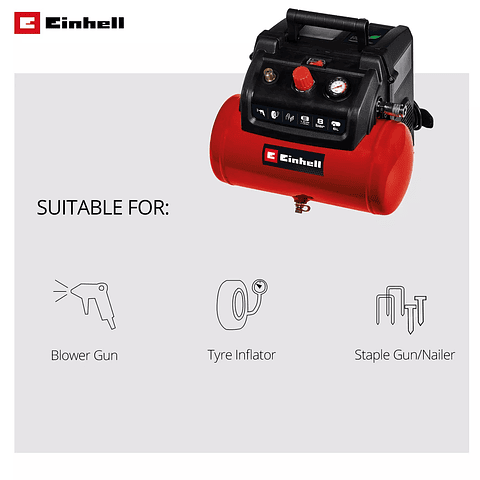 Compressor TC-AC 190/6/8 OF CLASSIC EINHELL 