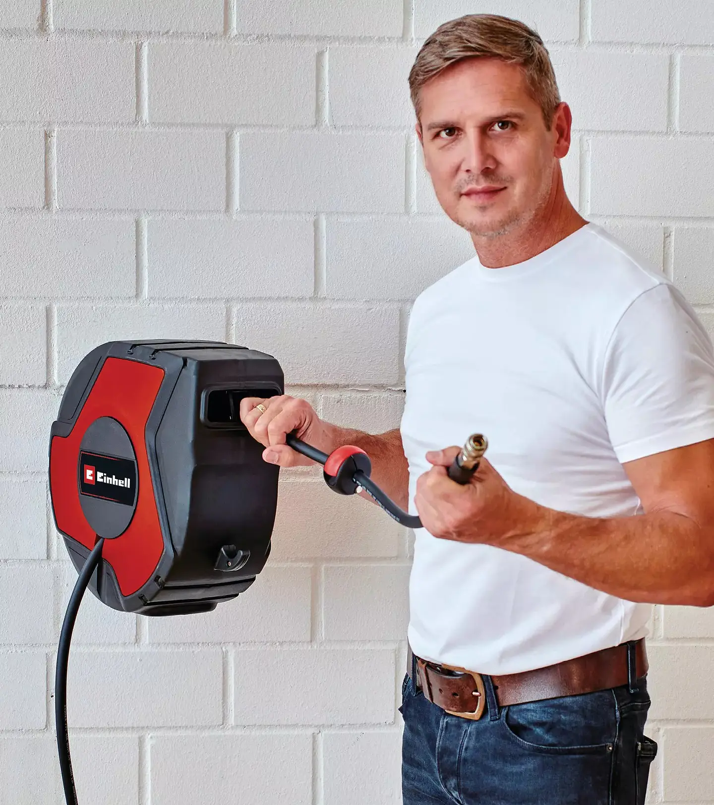 Enrolador de mangueira Ar comprimido TC-PH 150 CLASSIC EINHELL  7