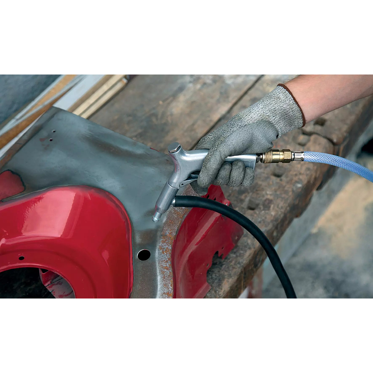 Pistola de sucção com jato de areia (pneumática) Air Sandblasting Suction Gun EINHELL  3