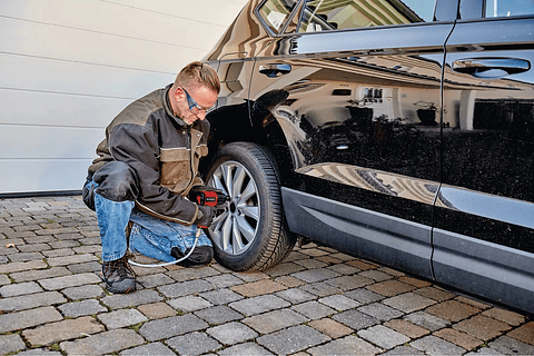 Conjunto de Acessórios de Ar Comprimido Conjunto de Acessórios para Ferramentas Pneumáticas, 10 peças EINHELL 
