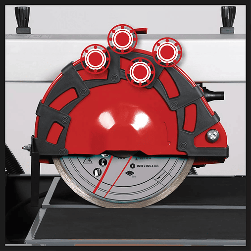 Máquina de cortar azulejo TE-TC 920 Ø200 mm UL EXPERT EINHELL  3