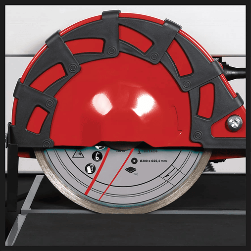 Máquina de cortar azulejo TE-TC 920 Ø200 mm UL EXPERT EINHELL  7