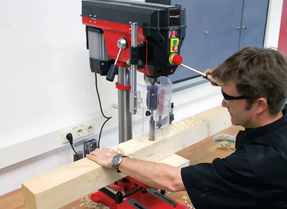 Furador de coluna TE-BD 750 E EXPERT EINHELL  7