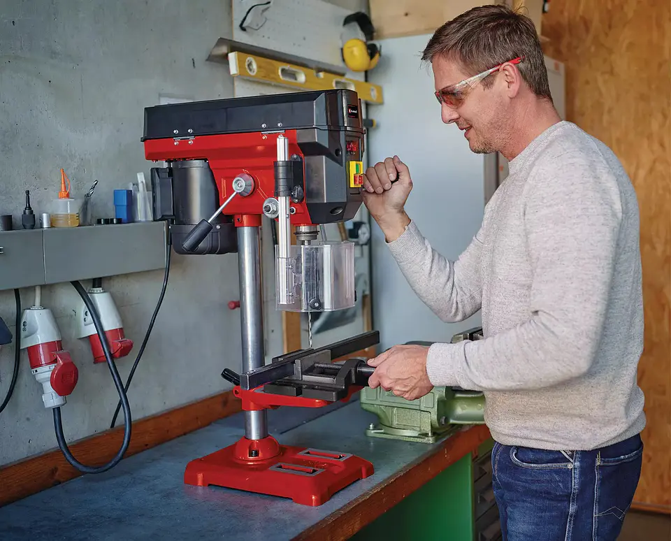 Furador de coluna TE-BD 550 E EXPERT EINHELL  4