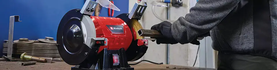 Pedra / Roda de esmeril para afiadora de bancada Wire Wheel Brush, Ø 150 mm EINHELL  2