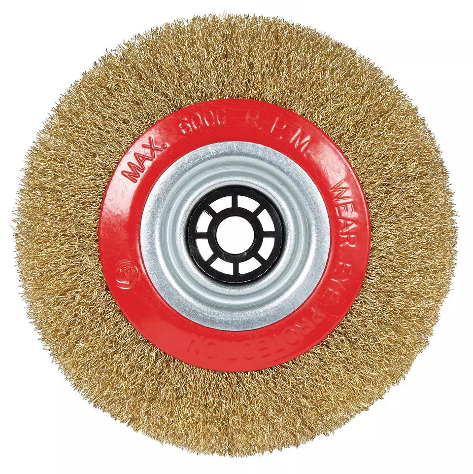Pedra / Roda de esmeril para afiadora de bancada Wire Wheel Brush, Ø 150 mm EINHELL  1