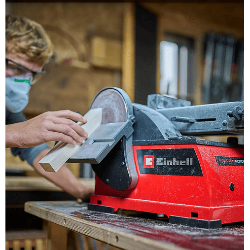 Lixadora de cinta e de disco TE-US 400 Ø152 mm EXPERT EINHELL  4