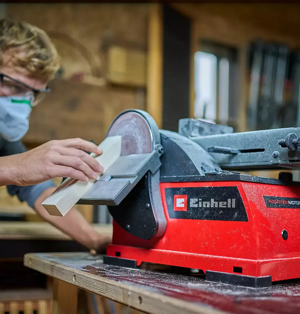 Lixadora de cinta e de disco TE-US 400 Ø152 mm EXPERT EINHELL  4