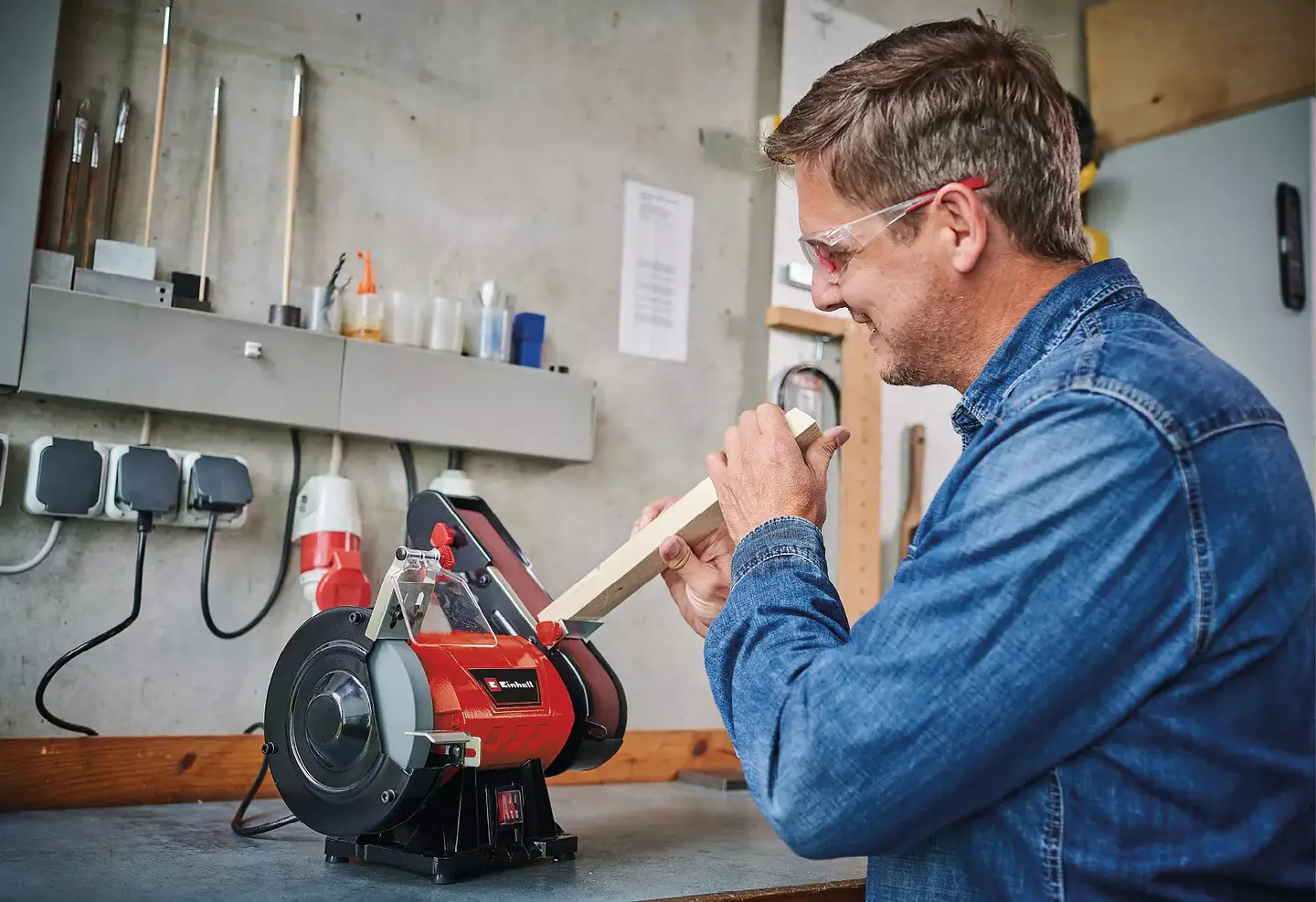 Lixadora de cinta TC-US 350 Ø150 mm CLASSIC EINHELL  5