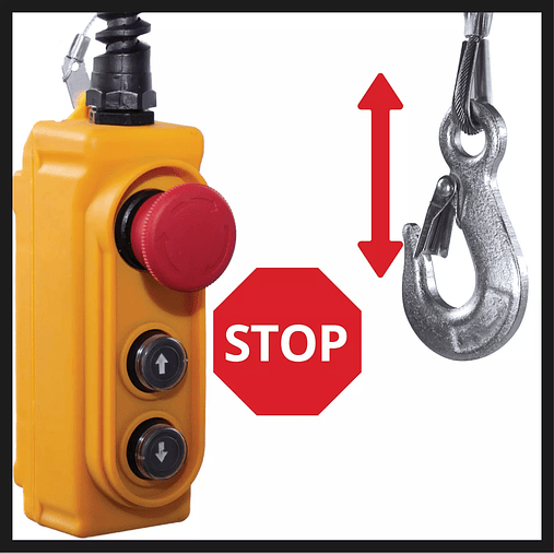 Guincho de elevação TC-EH 1000 CLASSIC EINHELL  6