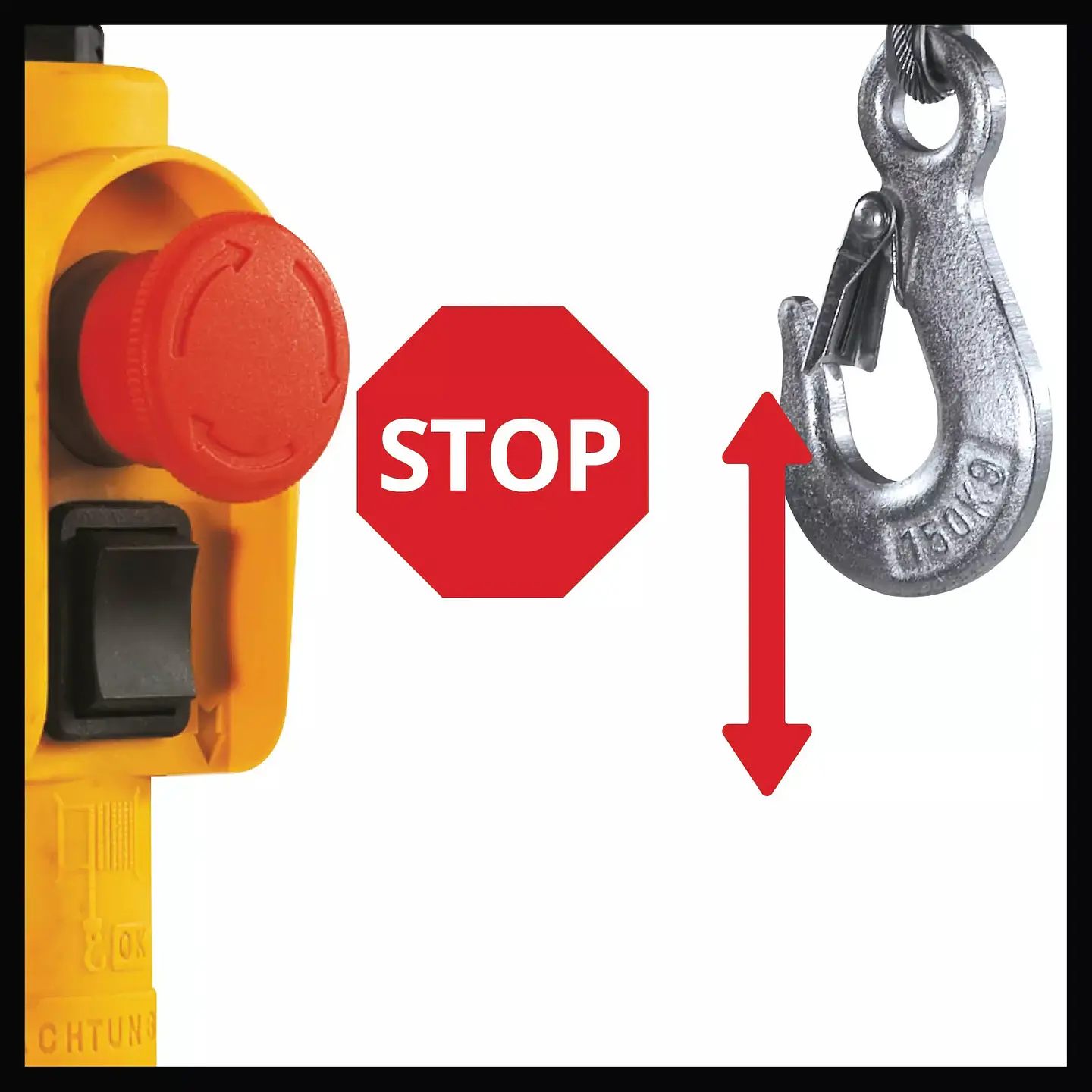 Guincho de elevação TC-EH 250 CLASSIC EINHELL  6