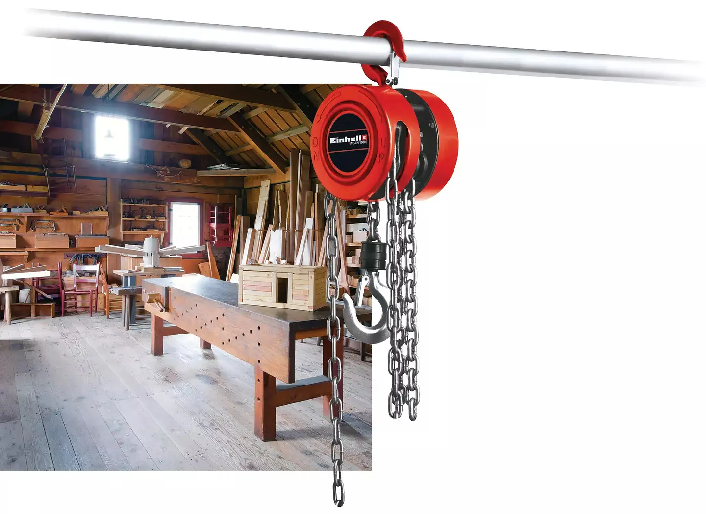 Polipasto de corrente TC-CH 1000 CLASSIC EINHELL  3