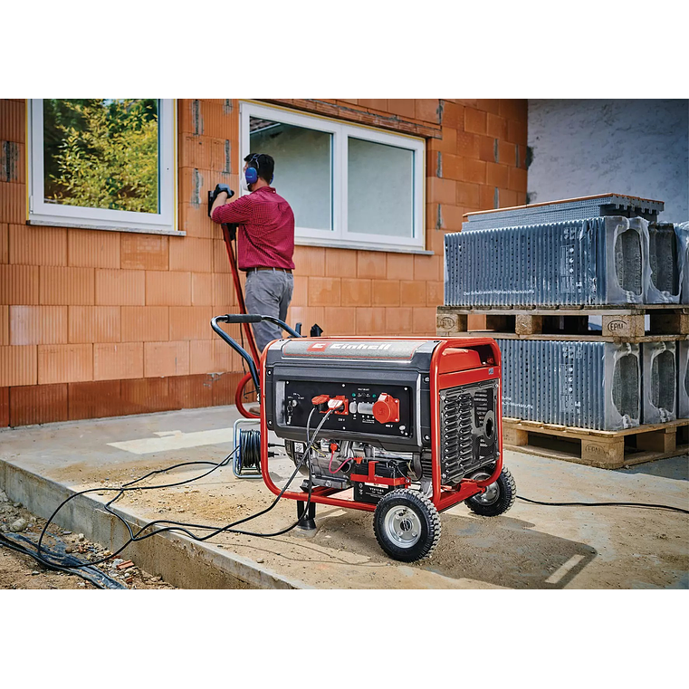 Gerador de corrente (gasolina) TC-PG 65/E5 CLASSIC EINHELL  8