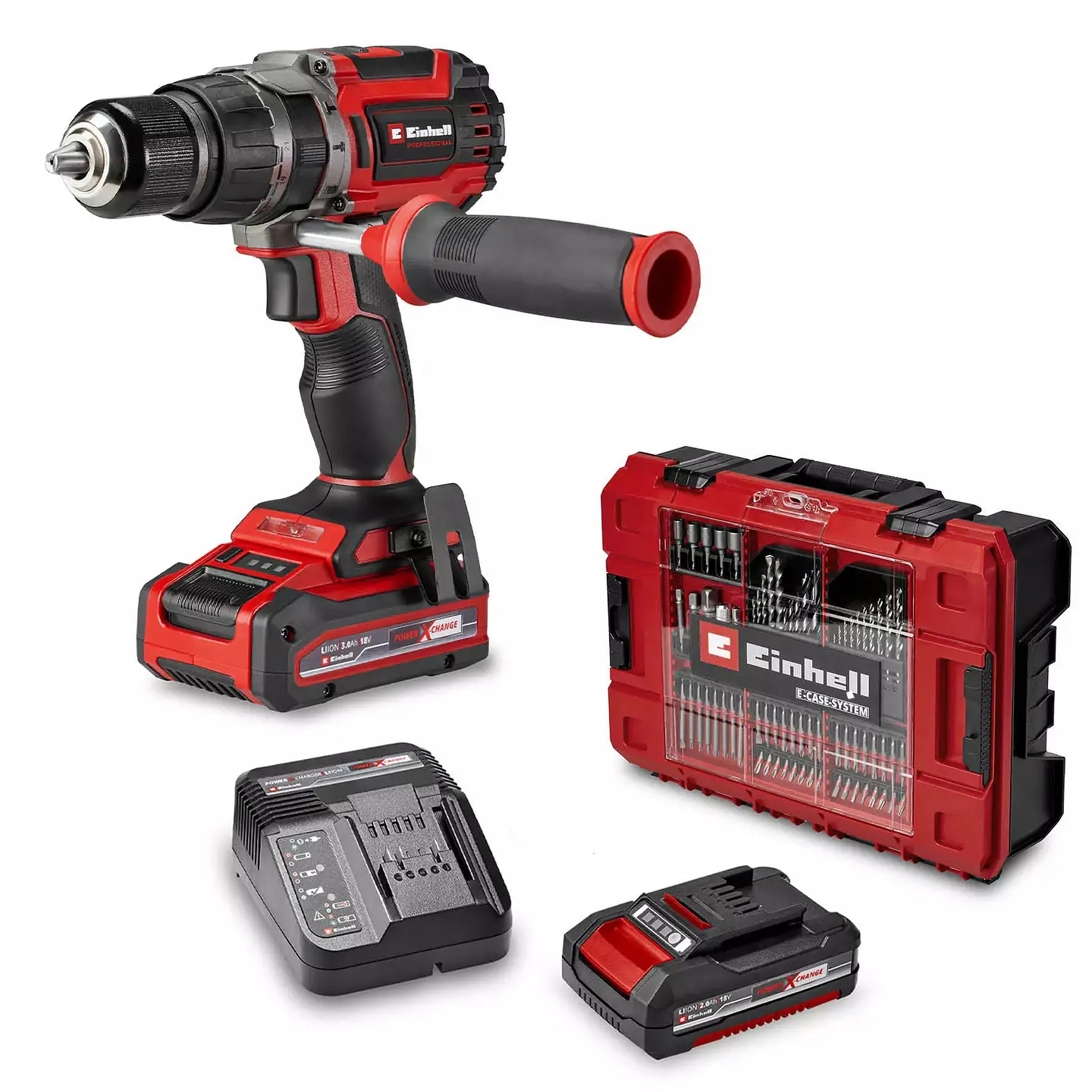 Berbequim de impacto sem fio TP-CD 18/70 Li-i BL+70 (2+3Ah) PROFESSIONAL EINHELL  1