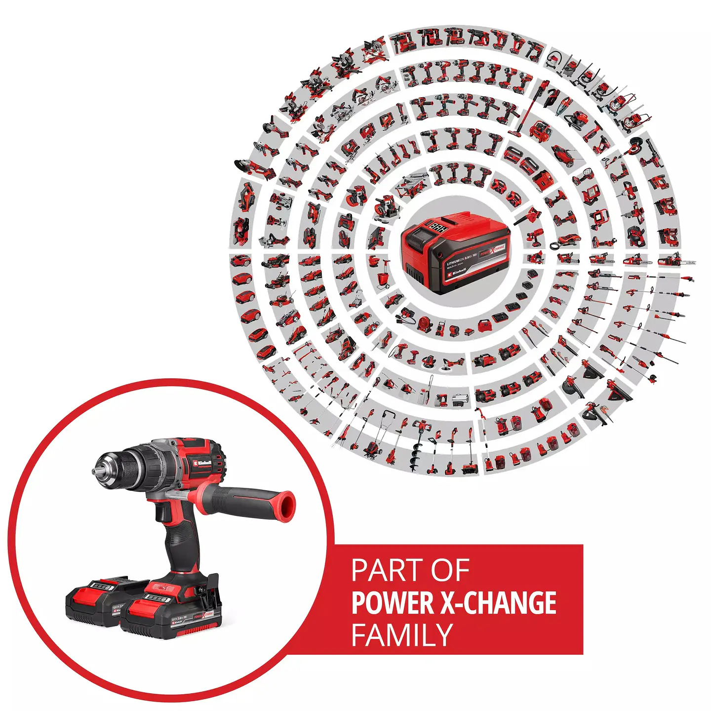 Berbequim de impacto sem fio TP-CD 18/70 Li-i BL (2x2,0Ah) PROFESSIONAL EINHELL  8