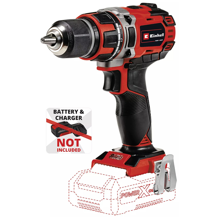 Berbequim sem fio TP-CD 18/50 Li BL-Solo PROFESSIONAL EINHELL  1