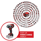 Chave de impacto sem fio TP-CW 18/750-C Li BL - Solo PROFESSIONAL EINHELL  - vignette 7