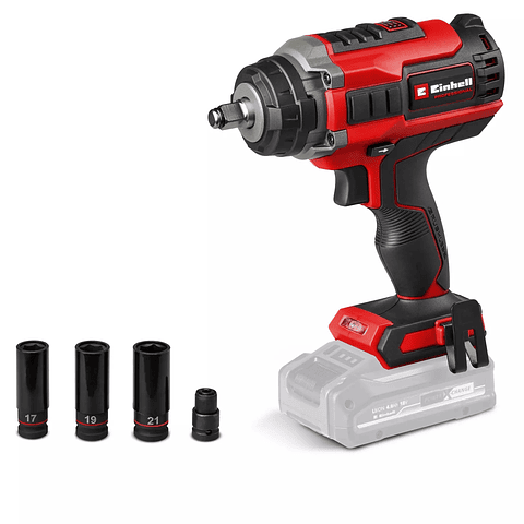 Chave de impacto sem fio IMPAXXO 18/450 PROFESSIONAL EINHELL 