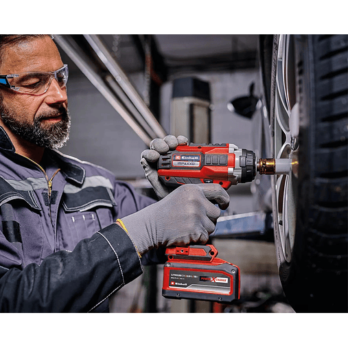Chave de impacto sem fio IMPAXXO 18/450 PROFESSIONAL EINHELL  6