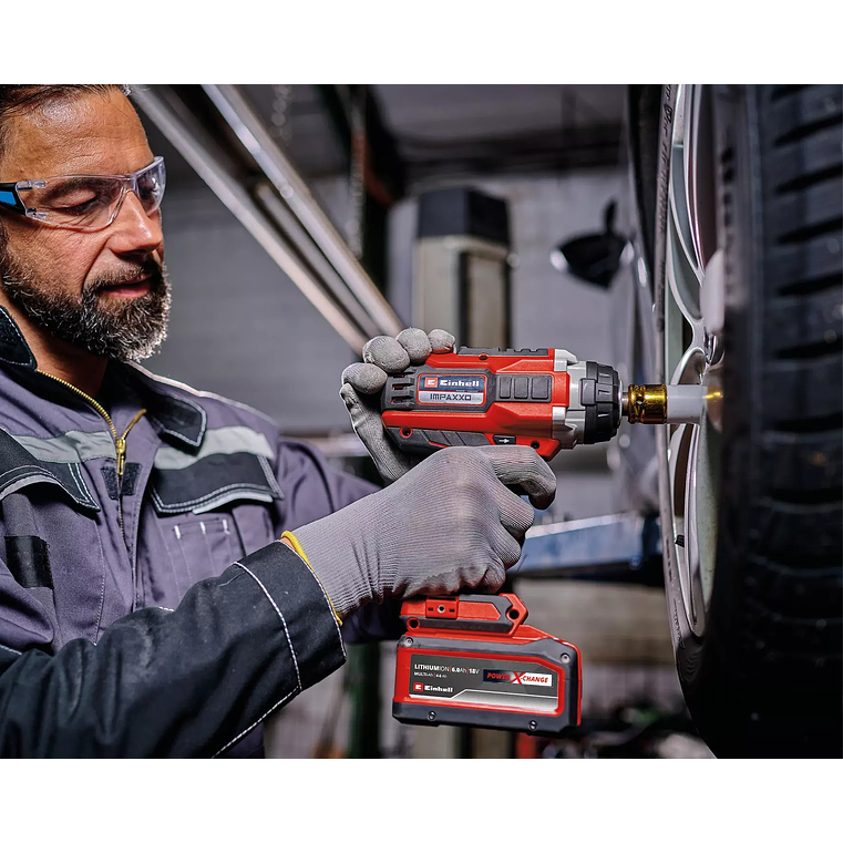 Chave de impacto sem fio IMPAXXO 18/450 PROFESSIONAL EINHELL  6