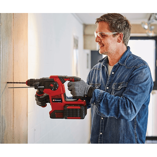 Martelo perfurador SDS-PLUS sem fio TP-HD 36/30 Li BL +4 - Solo PROFESSIONAL EINHELL  8