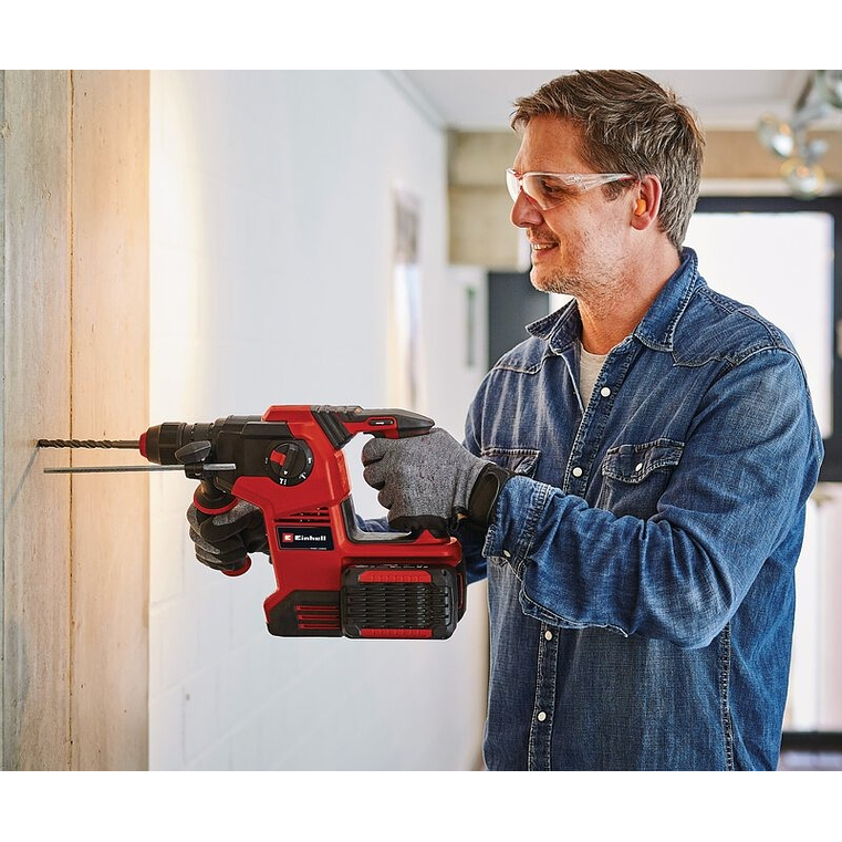 Martelo perfurador SDS-PLUS sem fio TP-HD 36/30 Li BL +4 - Solo PROFESSIONAL EINHELL  8