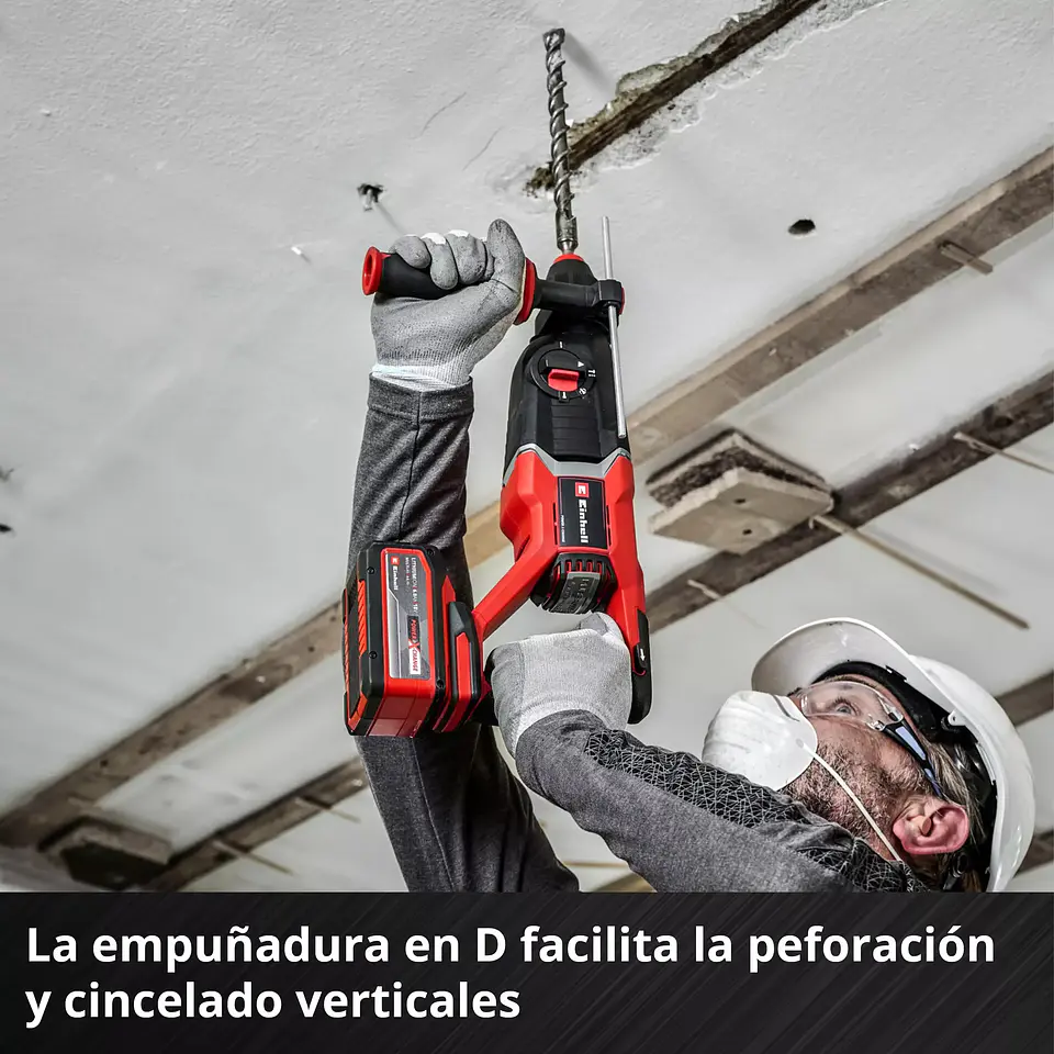 Martelo Perfurador SDS-PLUS sem fio TP-HD 18/26 D Li BL - Solo PROFESSIONAL EINHELL  8