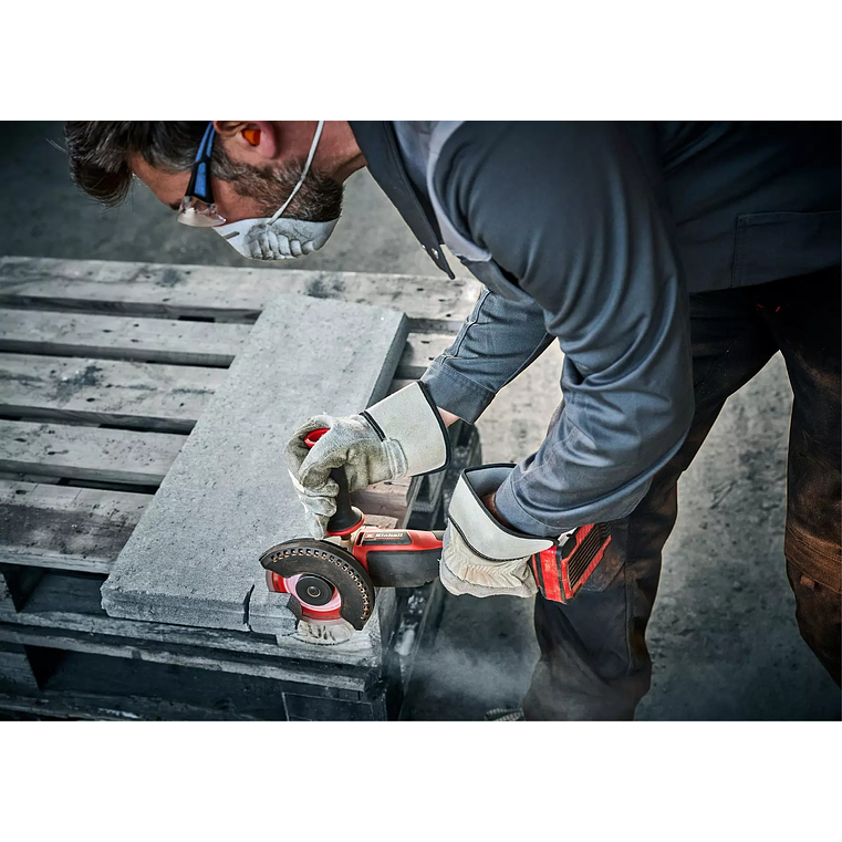 Rebarbadora angular sem fio AXXIO 18/125 Q PROFESSIONAL EINHELL  4