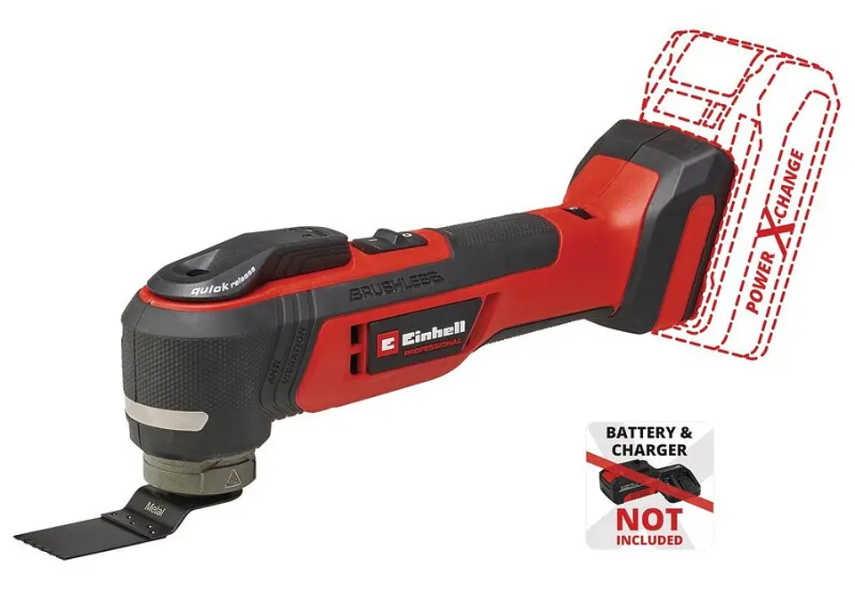 Ferramenta multifunções sem fio TP-MG 18/3.6 Li BL - Solo PROFESSIONAL EINHELL  1