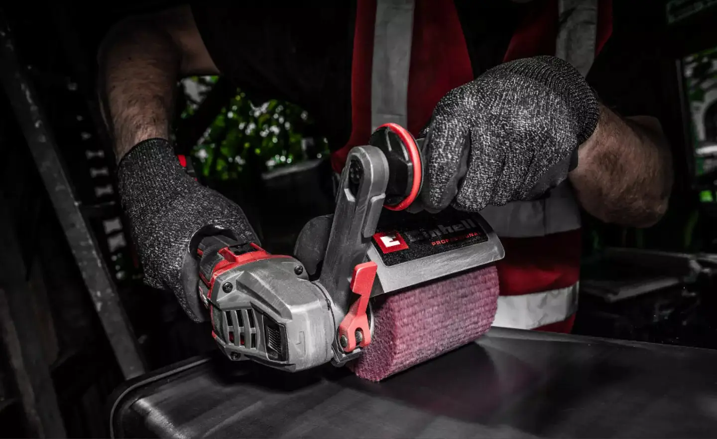 Escova de rolo para lixar Synthetic Fiber Brush, Ø120 mm × 100 mm EINHELL 2