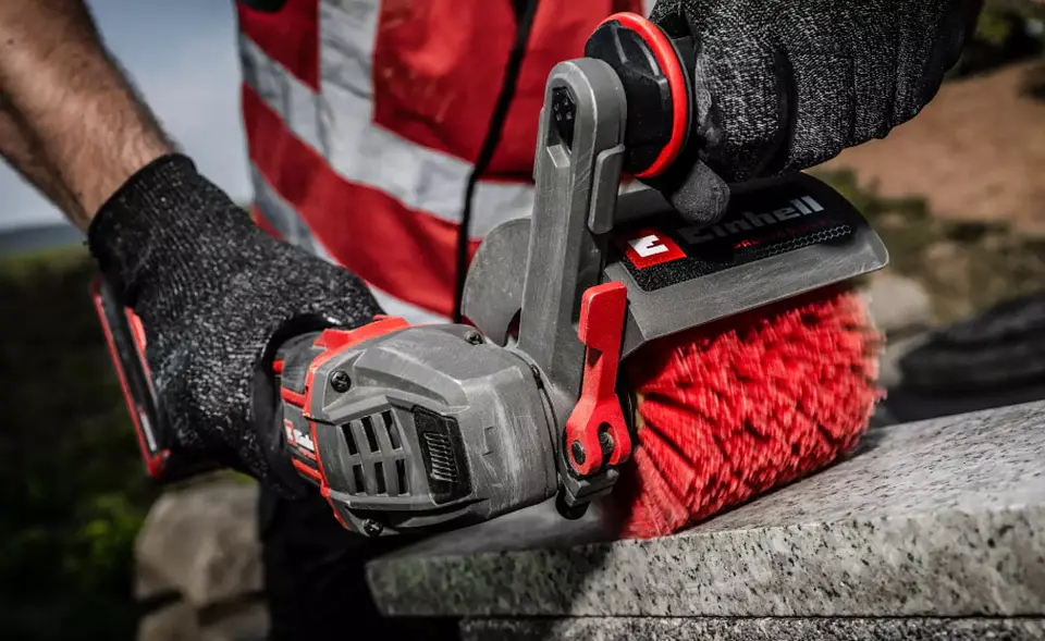 Escova de rolo para lixar Abrasive Nylon Brush, Ø120 mm × 100 mm EINHELL  2