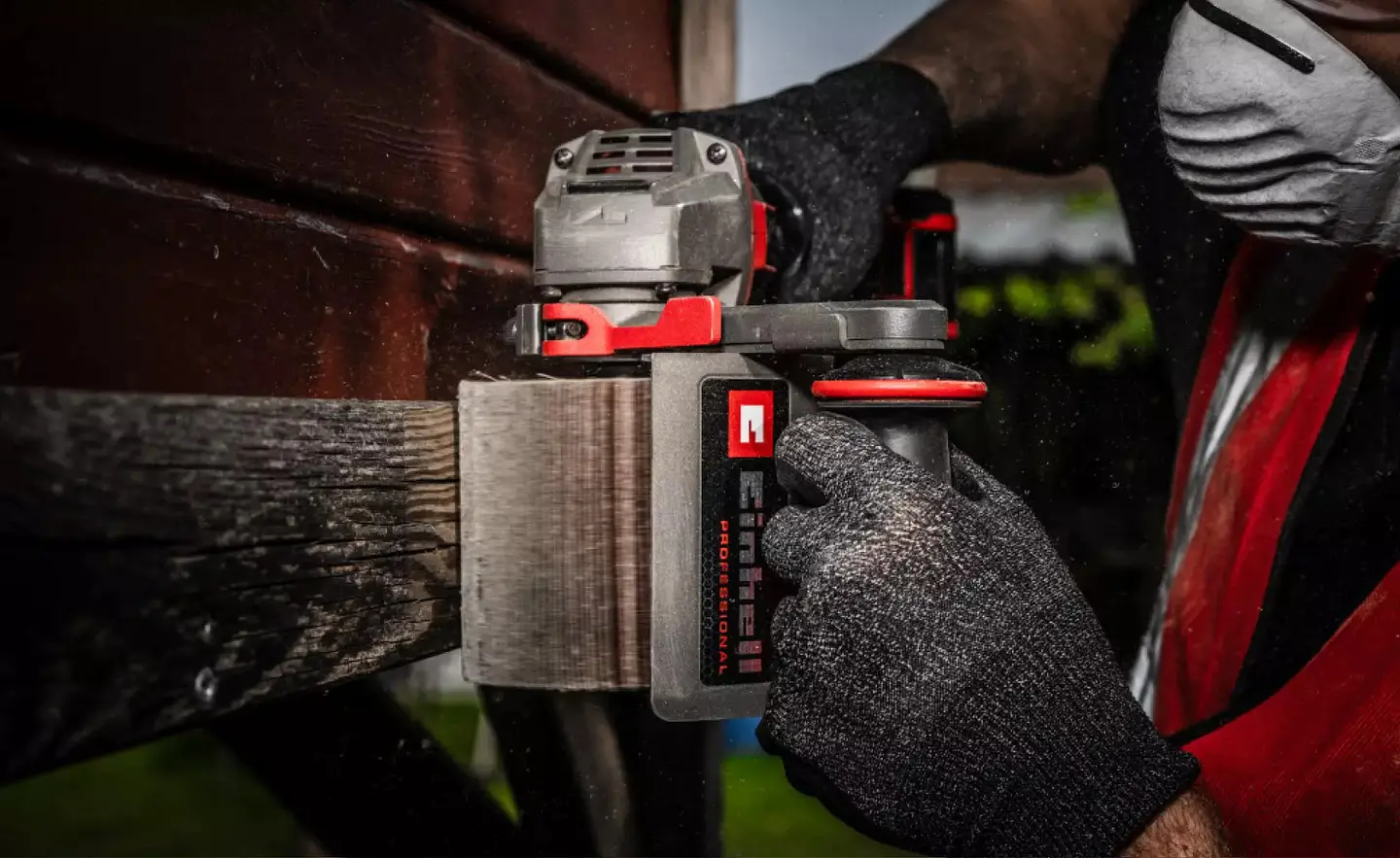 Escova de rolo para lixar Abrasive Flap Brush, Ø120 mm × 100 mm EINHELL  2