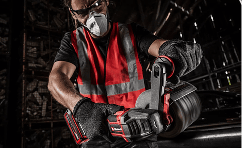 Escova de rolo para lixar Brass Wire Brush, Ø120 mm × 100 mm EINHELL 