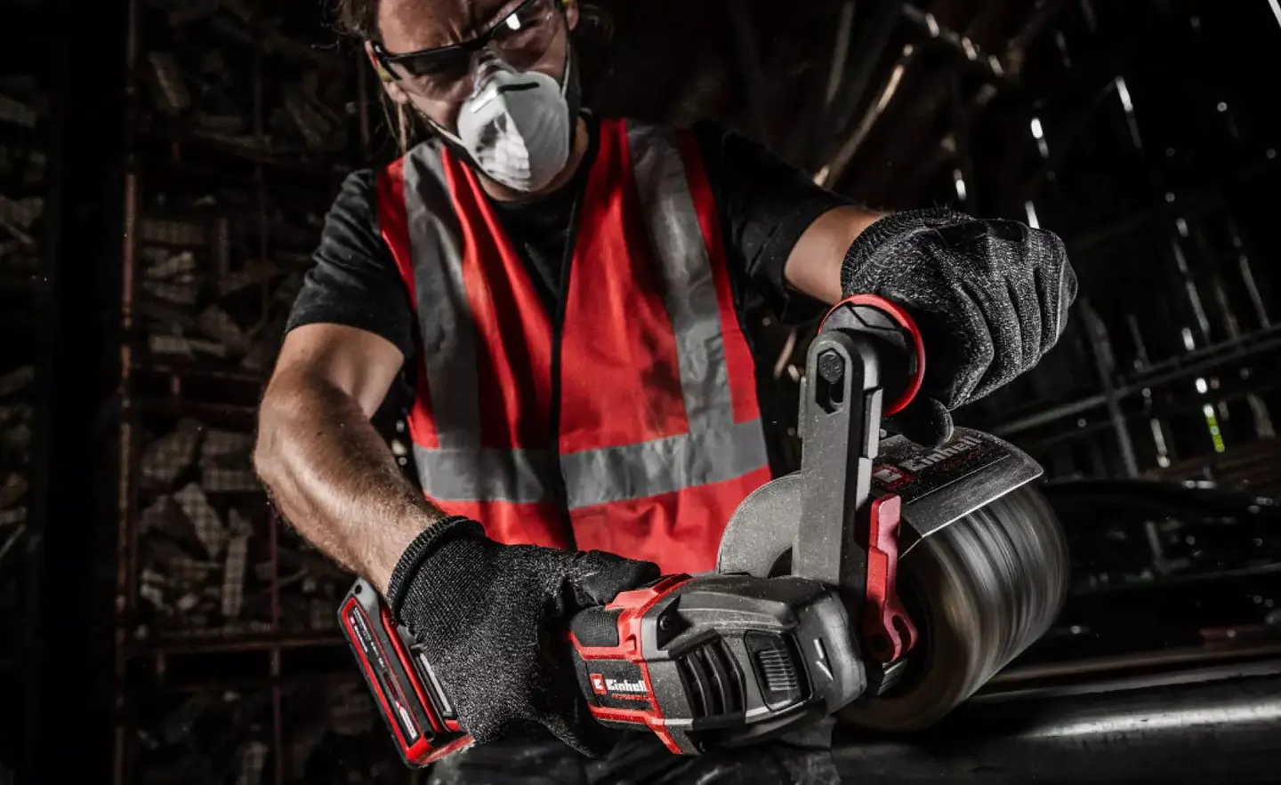 Escova de rolo para lixar Brass Wire Brush, Ø120 mm × 100 mm EINHELL  2