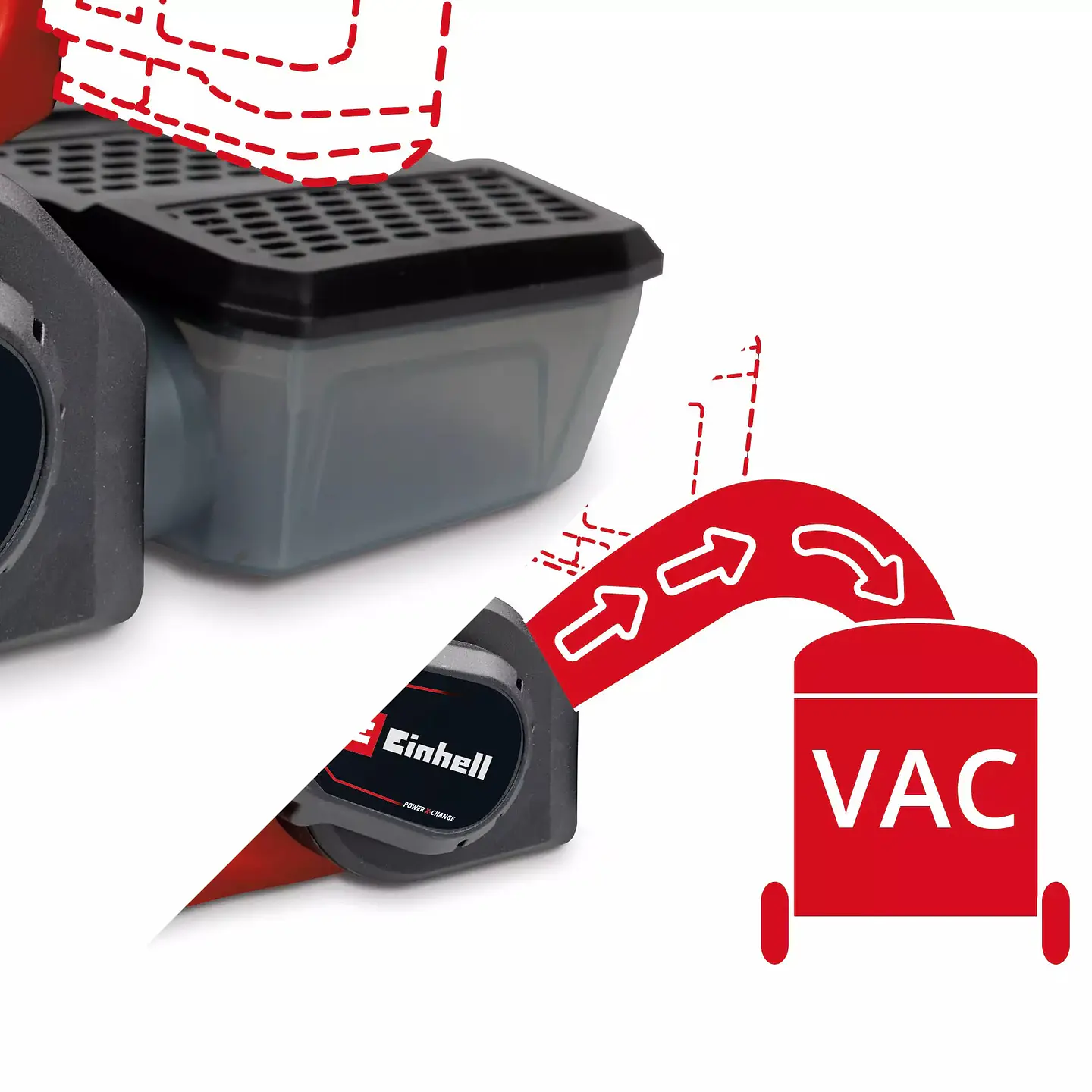 Lixadora de cinta sem fio TP-BS 18/457 Li BL - Solo PROFESSIONAL EINHELL  2