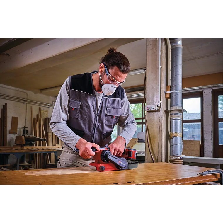 Lixadora de cinta sem fio TP-BS 18/457 Li BL - Solo PROFESSIONAL EINHELL  6