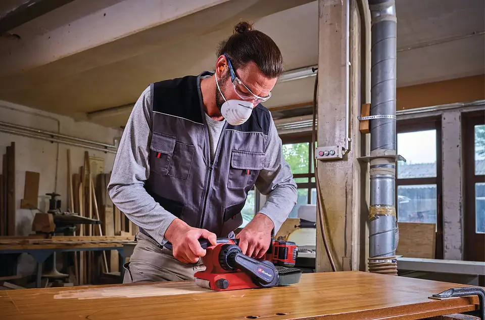 Lixadora de cinta sem fio TP-BS 18/457 Li BL - Solo PROFESSIONAL EINHELL  6