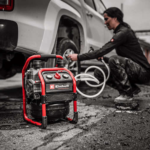 Compressor sem fio SILENZZO 36/210 PROFESSIONAL EINHELL  10