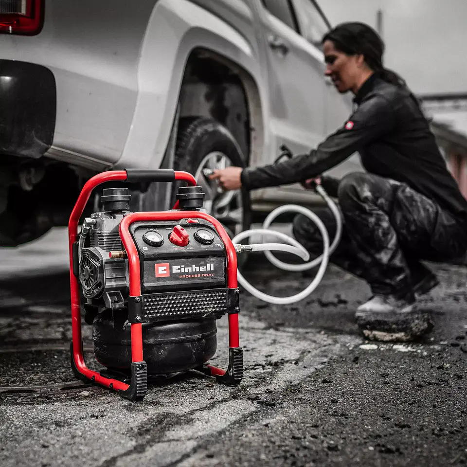 Compressor sem fio SILENZZO 36/210 PROFESSIONAL EINHELL  10