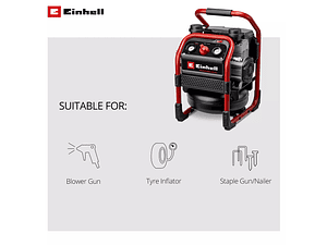 Compressor sem fio SILENZZO 18/160 PROFESSIONAL EINHELL 