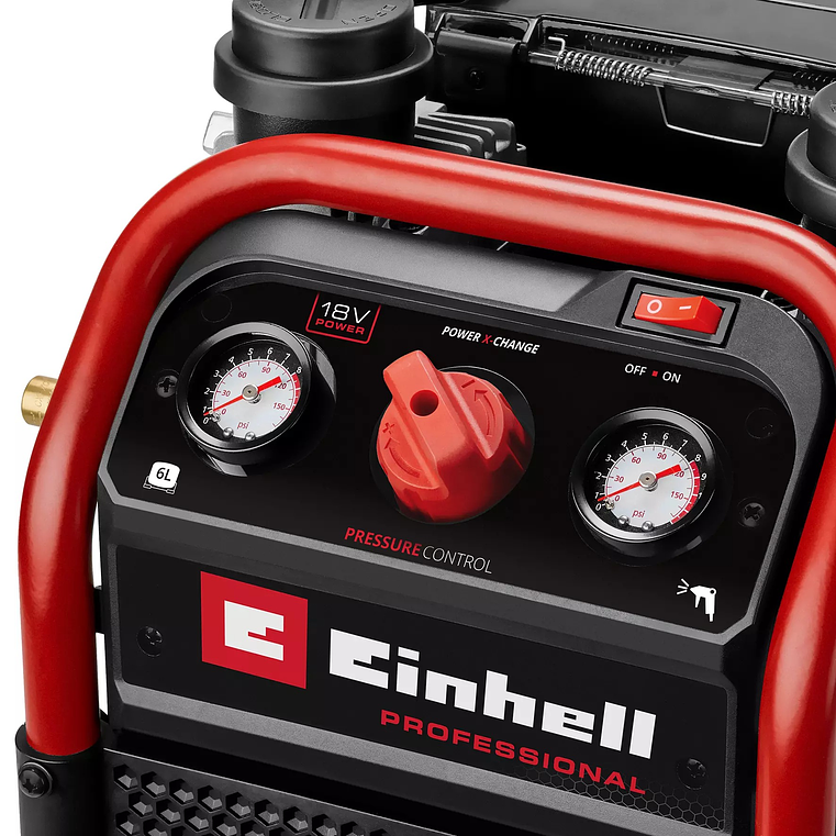Compressor sem fio SILENZZO 18/160 PROFESSIONAL EINHELL  7