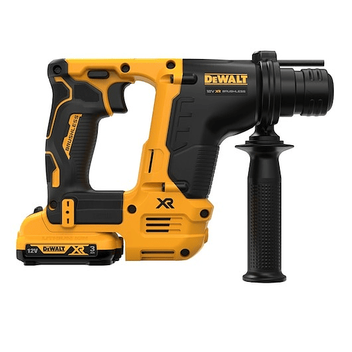 Martelo ultra compacto sem escovas XR 12V Li-Ion 3Ah SDS-Plus DEWALT 6