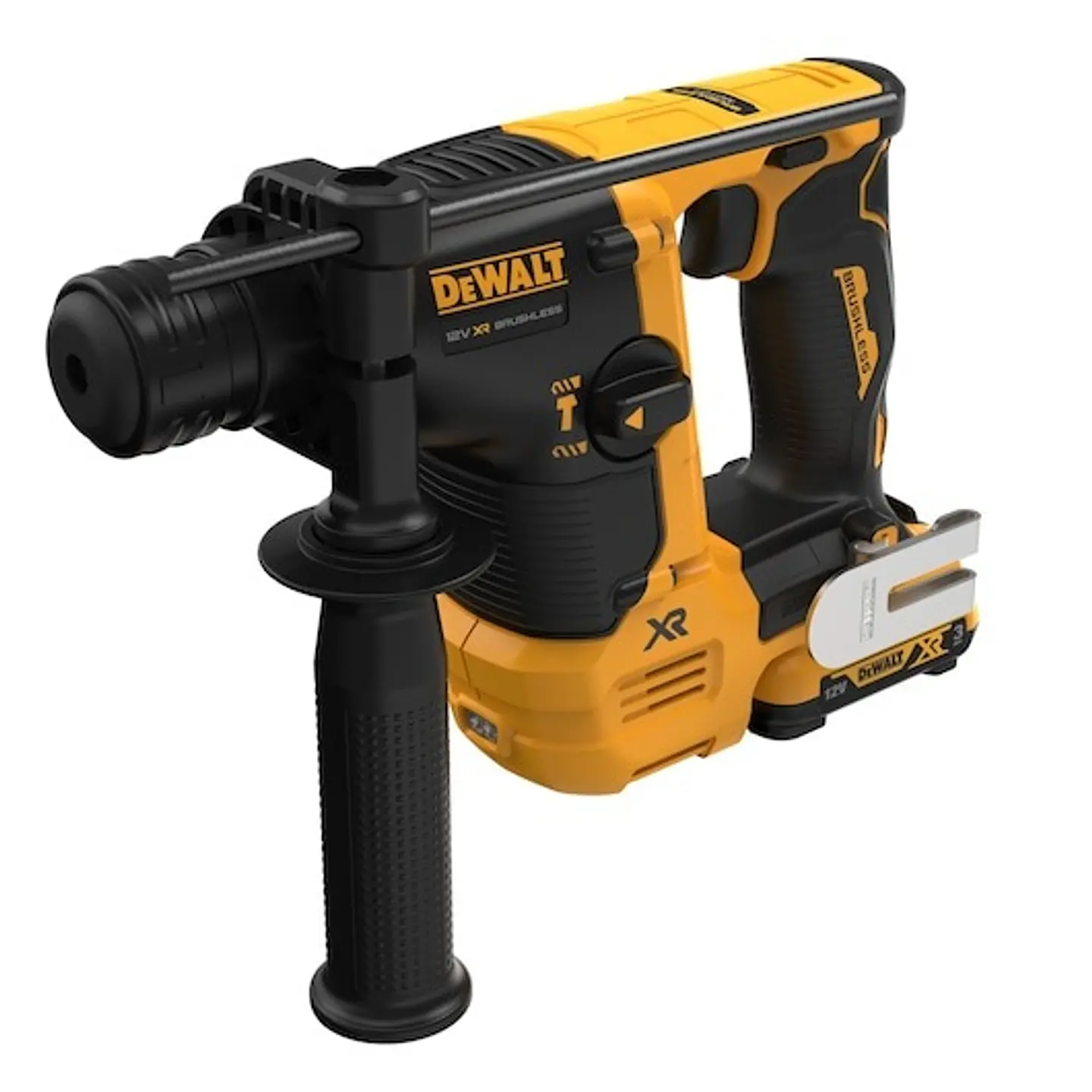 Martelo ultra compacto sem escovas SDS-Plus XR 12V Li-Ion + 2 baterias 3Ah DCH072L2-QW DEWALT 9