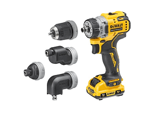 Aparafusadora Multi cabeça 12V XR + 2 baterias 3Ah DCD703L2T-QW DEWALT 