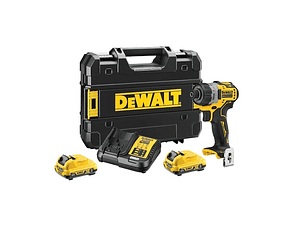 Aparafusadora sem escovas 1/4' XR 12V Li-Ion + 2 baterias 2.0Ah DCF601D2-QW DEWALT 