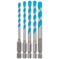 Conjunto de brocas EXPERT HEX-9 Multi Construction (5 PCS) BOSCH - thumbnail 3