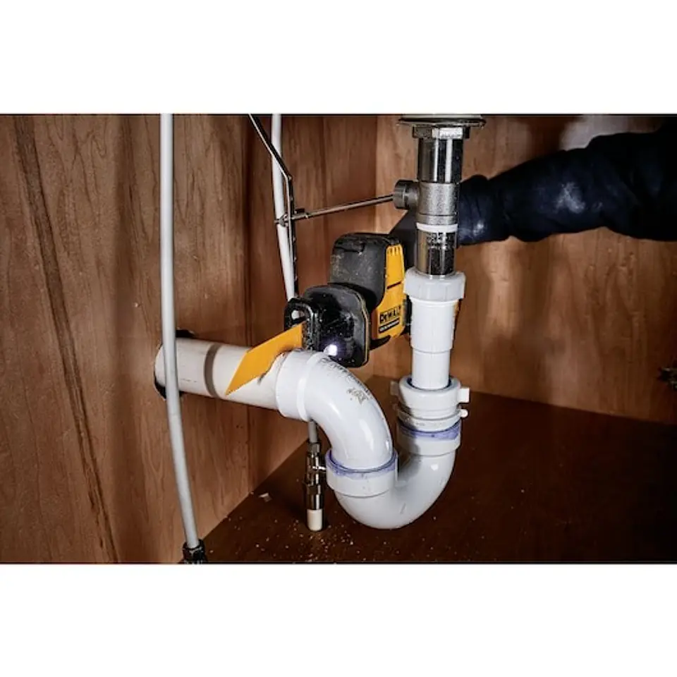 Mini-Serra Sabre sem escovas XR 12V Li-Ion + 2 baterias 2.0Ah DCS312D2-QW DEWALT  4