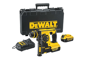 Martelo Eletropneumático XR SDS-Plus 18V 2,1J 3 Modos com 2 baterias Li-Ion 4,0Ah e mala DEWALT 
