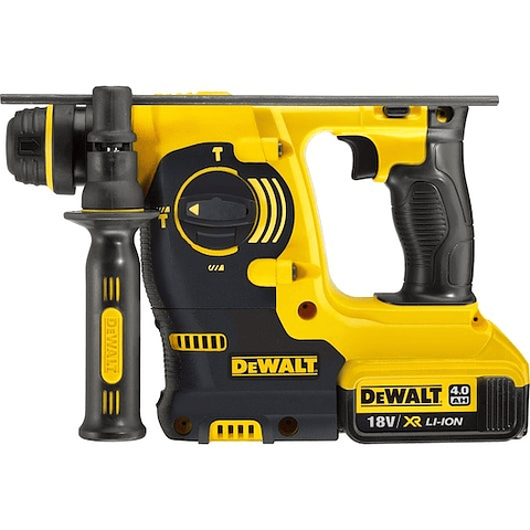 Martelo Eletropneumático XR SDS-Plus 18V 2,1J 3 Modos com 2 baterias Li-Ion 4,0Ah e mala DEWALT 
